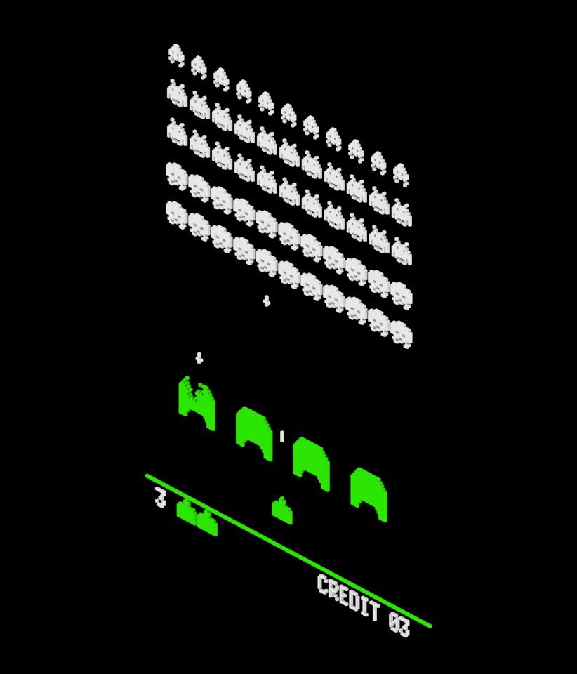 3D Space Invaders preview image 2